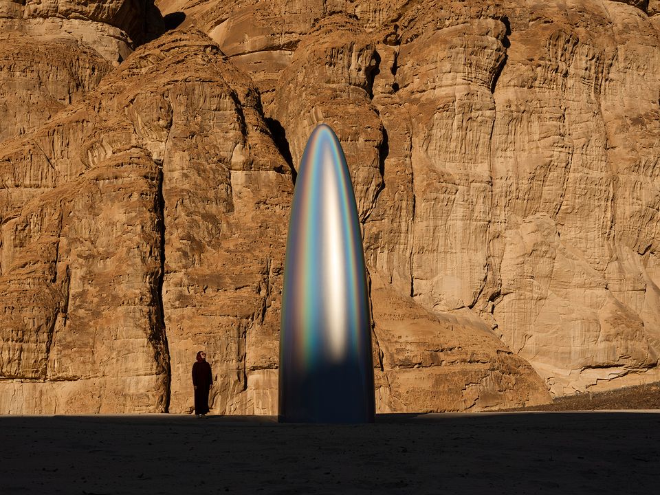 Gisela Colon's The Future is Now. Photo- Lance Gerber. Courtesy of the artist, RCU and Desert X