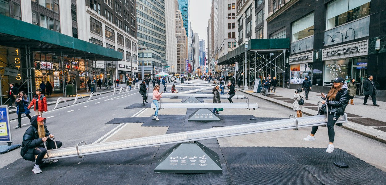"Impulse" by Lateral Office @ Garment District, New York