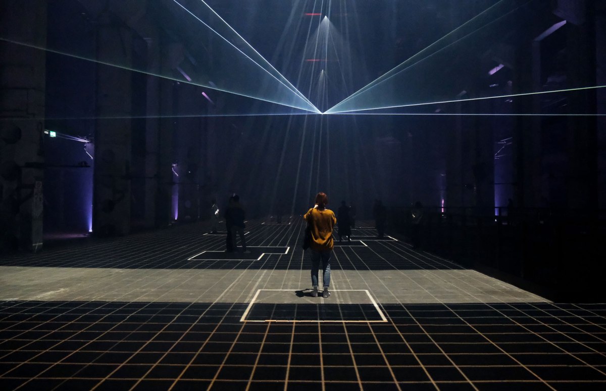 "Latent Being" by Refik Anadol @ Kraftwerk, Berlino