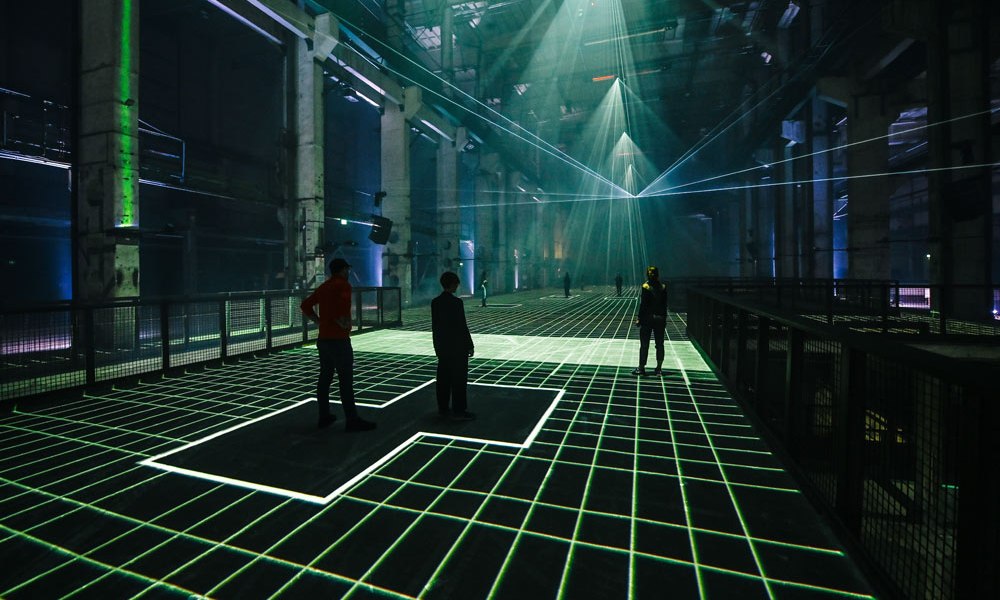 "Latent Being" by Refik Anadol @ Kraftwerk, Berlino