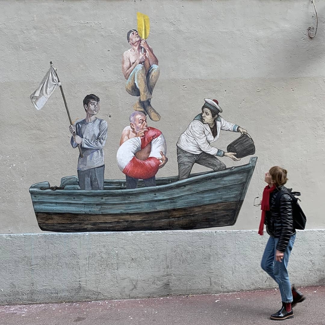 Levalet + Agrume + Philippe Hérard @ Marseille, France