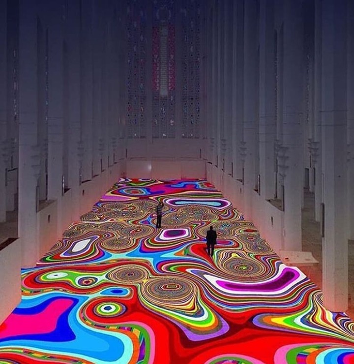 Magic Carpet By Miguel Chevalier