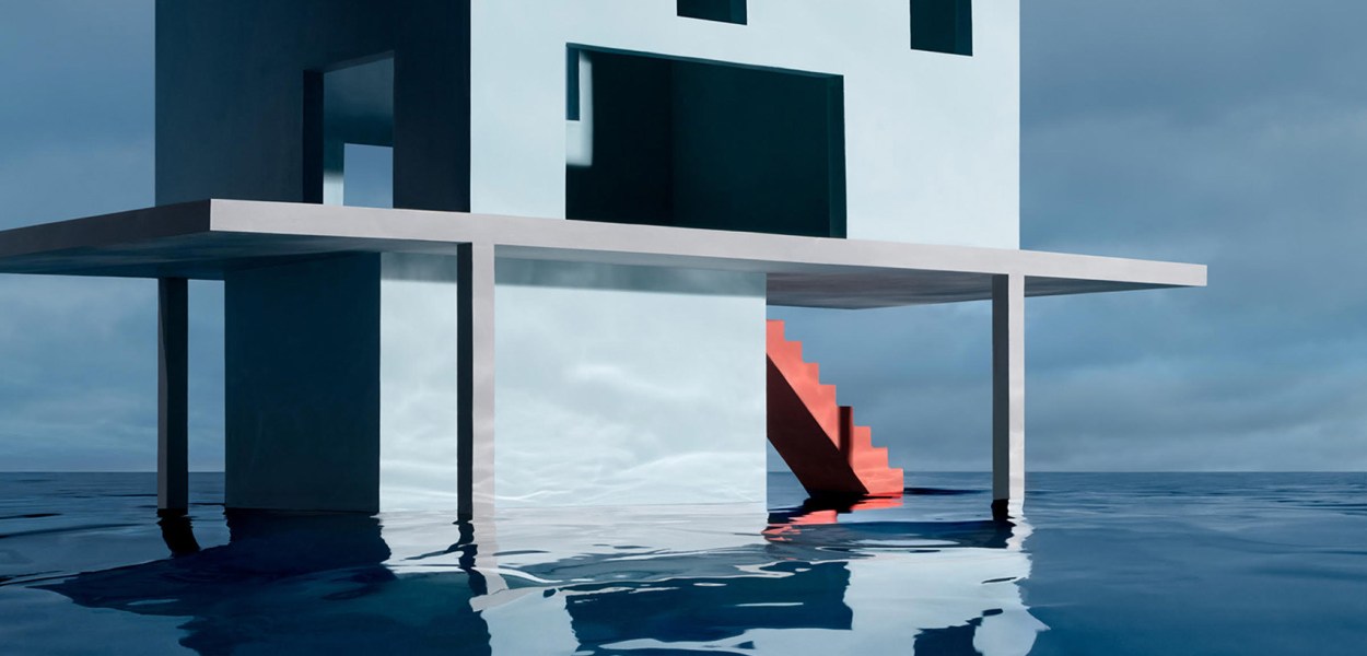 "On the Water's Edge" by James Casebere