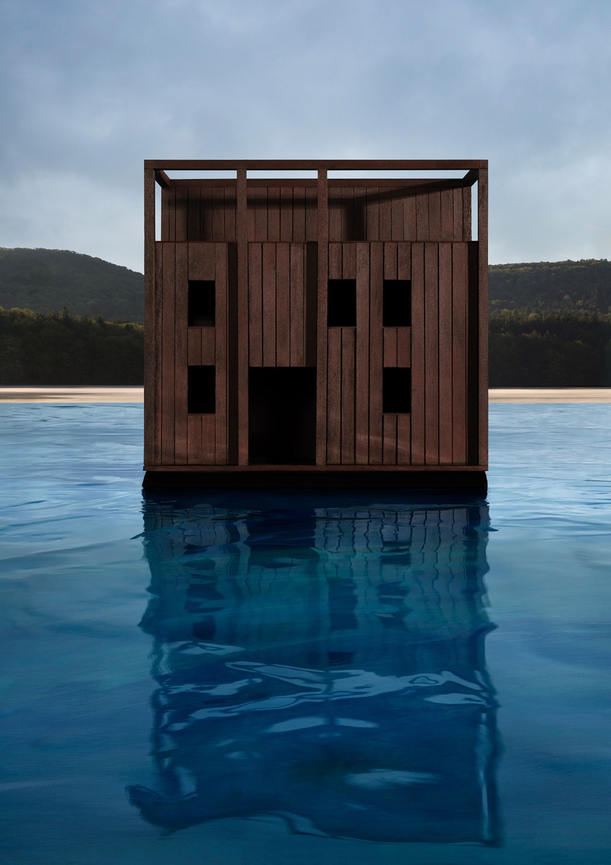 "On the Water's Edge" by James Casebere