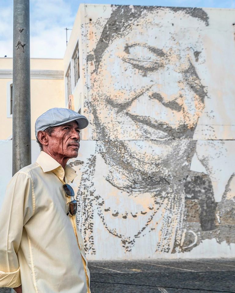 Vhils @ Mindelo, Cape Verde