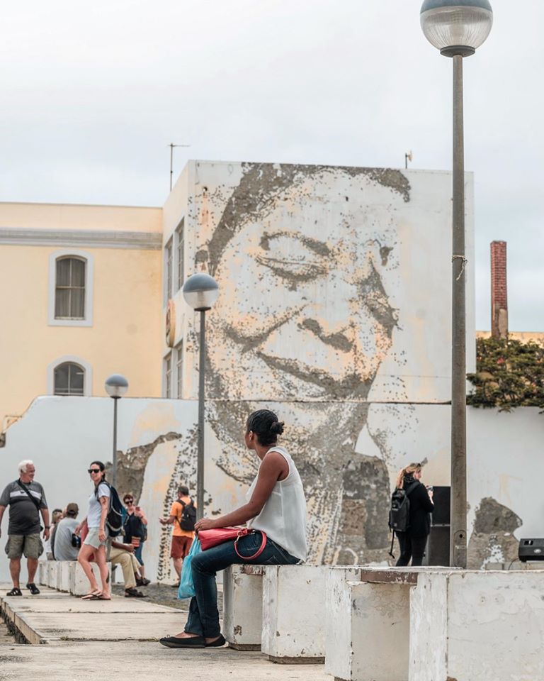 Vhils @ Mindelo, Cape Verde