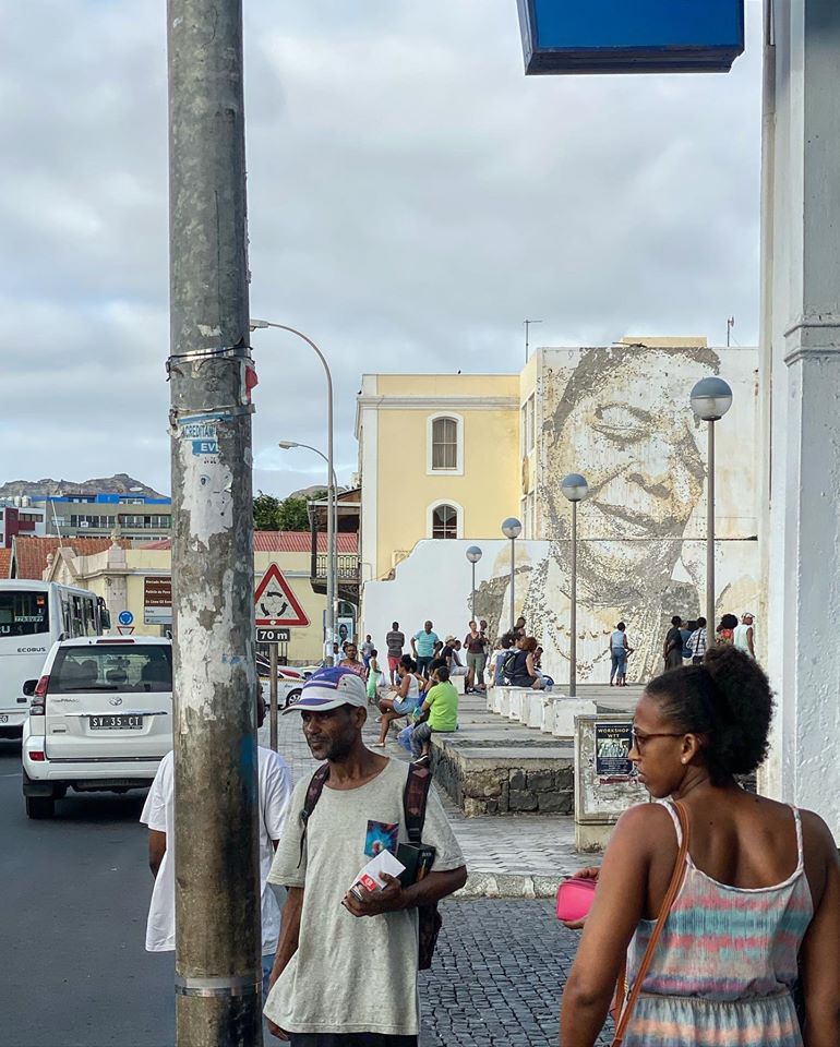 Vhils @ Mindelo, Cape Verde