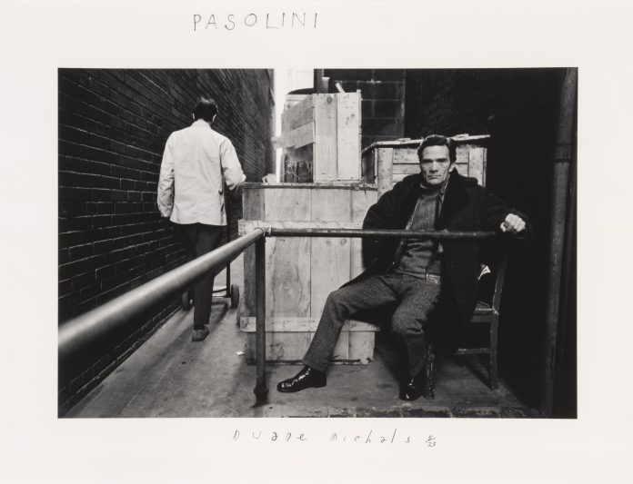 Duane Michals, Pasolini 1969 © Duane Michals Courtesy Admira, Milano