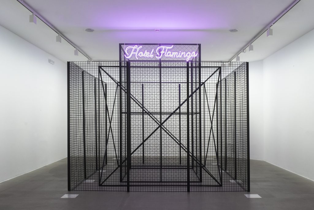 Kiluanji Kia Henda, Hotel Flamingo - Installation view mostra MAN Nuoro, 2020, courtesy l'artista e MAN