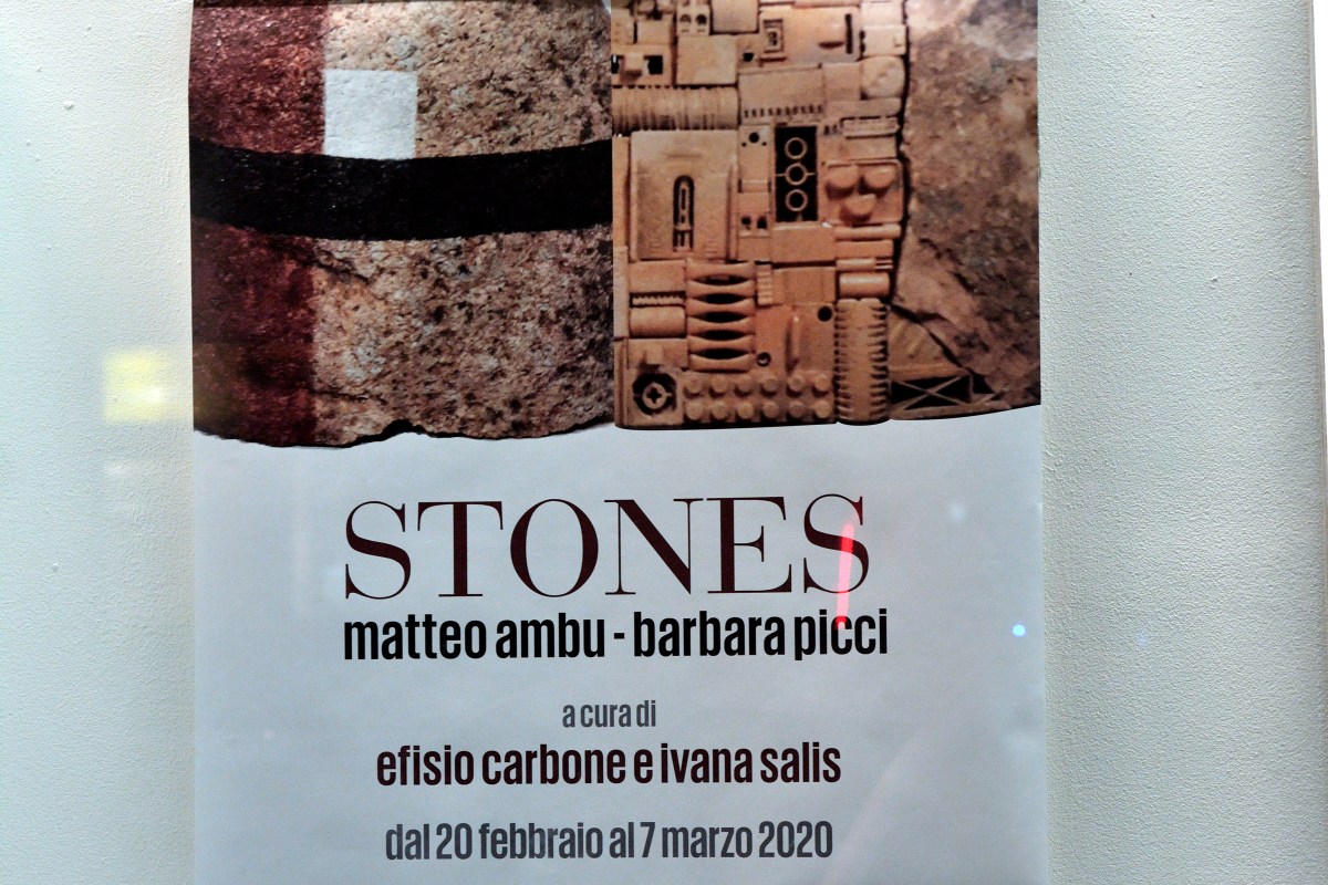 "Stones", bipersonale di Barbara Picci e Matteo Ambu @ Fondazione Bartoli Felter, Cagliari
