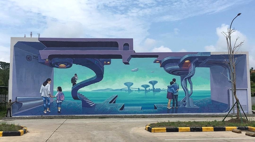 WD Drawing @ Bakauheni, Indonesia