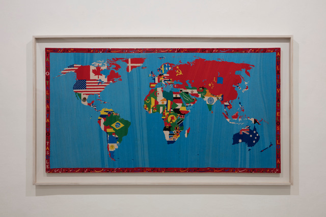Alighiero Boetti alla Galleria Christian Stein, courtesy Galleria Christian Stein