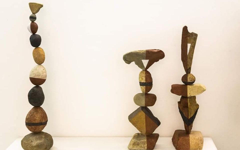 By Barbara Picci. Installation view mostra Stones. Fotografia di Massimiliano Frau