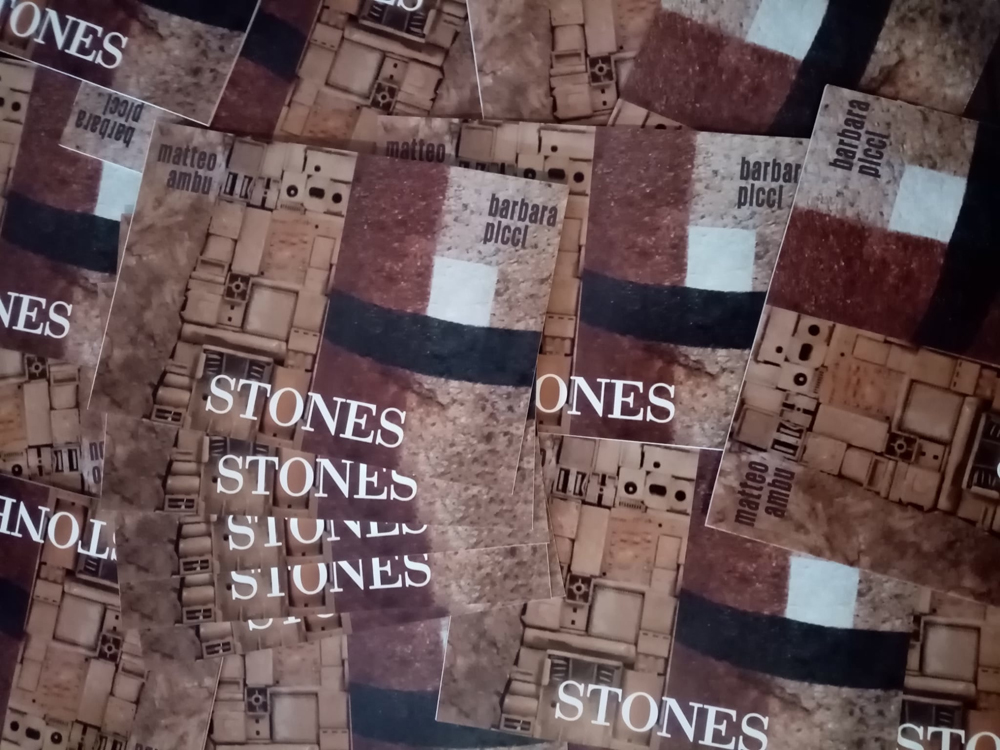 Catalogo mostra "Stones", bipersonale di Matteo Ambu e Barbara Picci