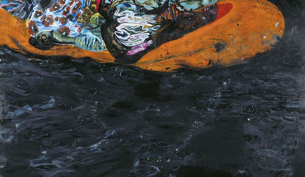 Daniel Richter, Tarifa, 2001. Courtesy Whitechapel Gallery, Londra