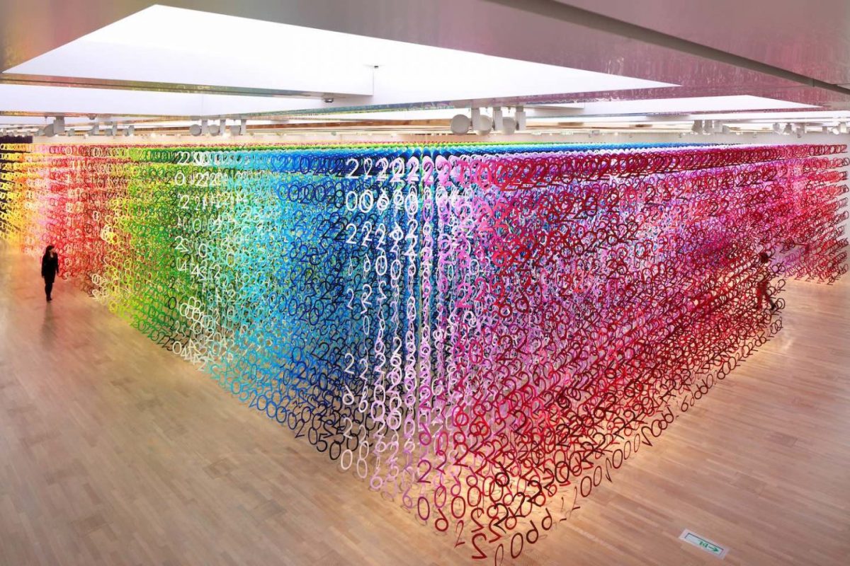 "Forest of Numbers" by Emmanuelle Moureaux