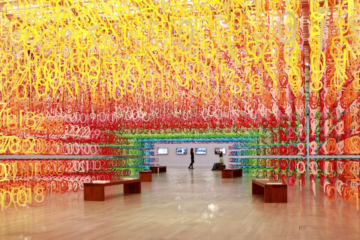 "Forest of Numbers" by Emmanuelle Moureaux
