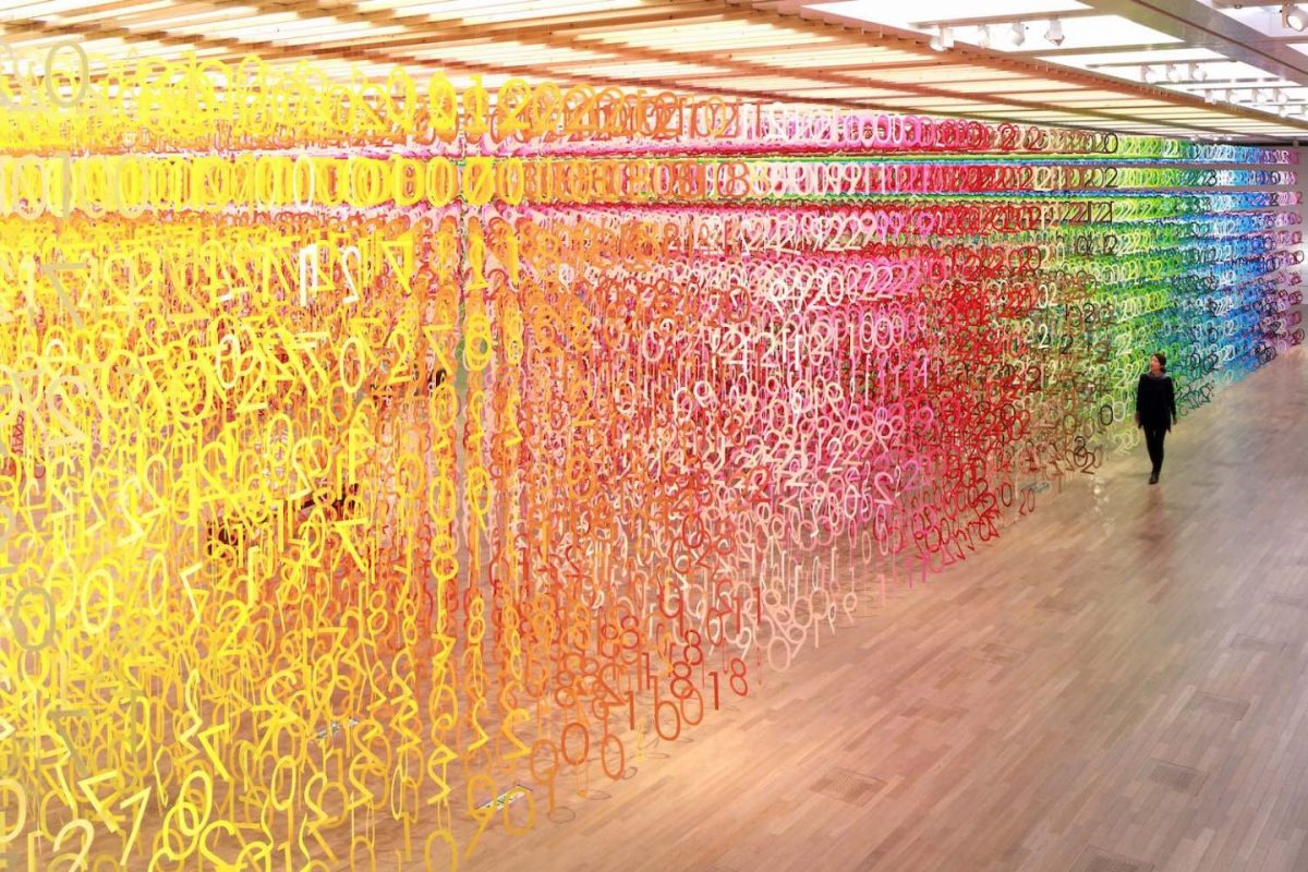 "Forest of Numbers" by Emmanuelle Moureaux