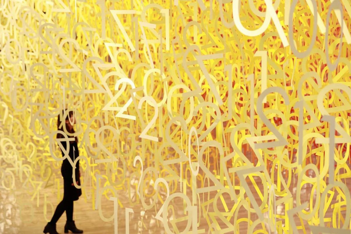 "Forest of Numbers" by Emmanuelle Moureaux