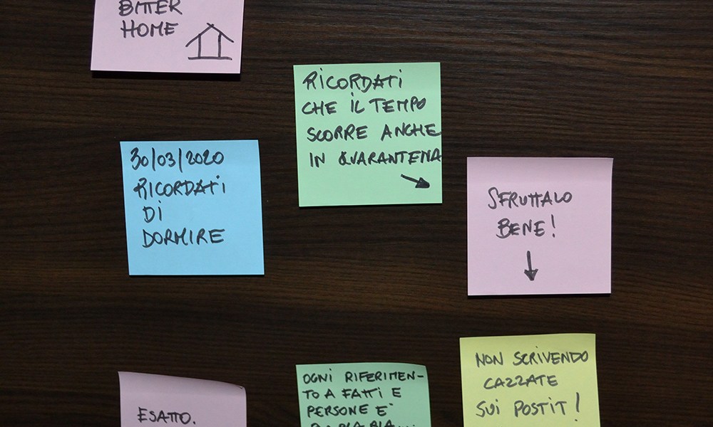 #Iorestoacasa con la mia coscienza: Ricordati di dormire [30/03/2020]