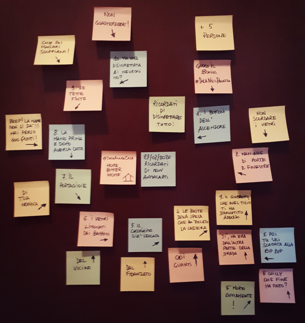 #Iorestoacasa con la mia coscienza: Ricordati di non ammalarti [27/03/2020]