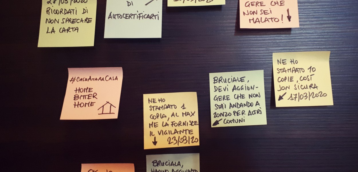 #Iorestoacasa con la mia coscienza: Ricordati di non sprecare la carta [28/03/2020]