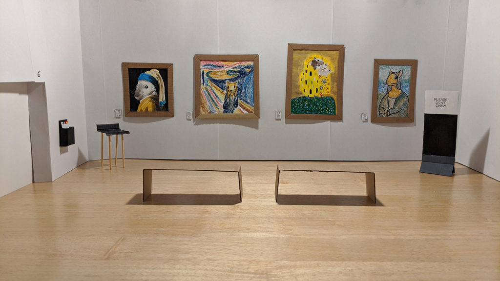 Gerbil Art Gallery by Filippo Lorenzin & Marianna Benetti