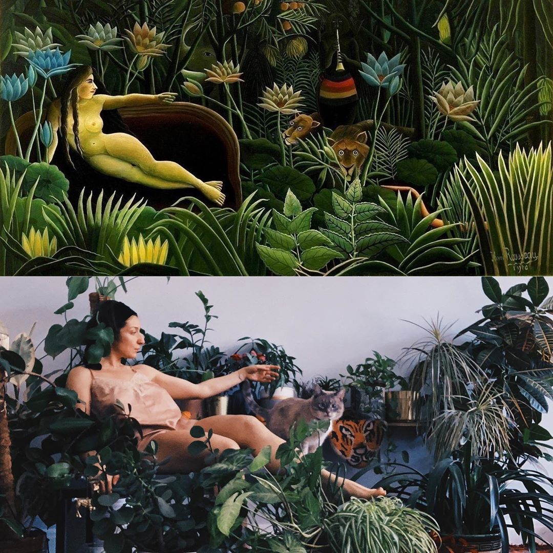 Henri Rousseau - The Dream by Anya Budzyak @budzyak