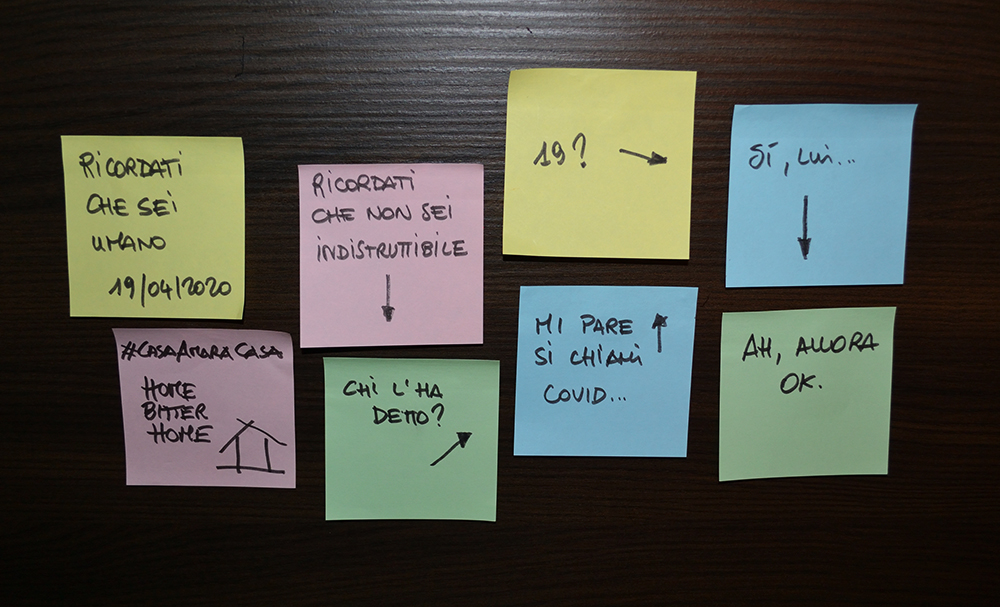 #Iorestoacasa con la mia coscienza: Ricordati che sei umano