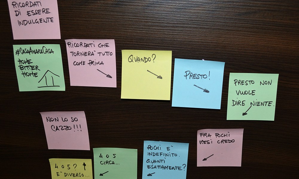 #Iorestoacasa con la mia coscienza: Ricordati di essere indulgente