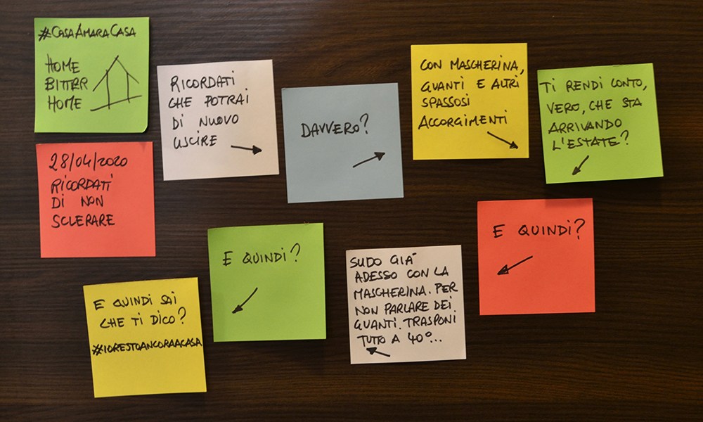 #Iorestoacasa con la mia coscienza: Ricordati di non sclerare