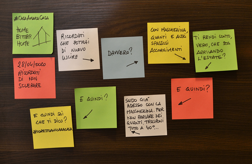 #Iorestoacasa con la mia coscienza: Ricordati di non sclerare