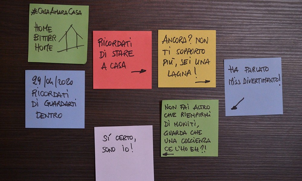 #Iorestoacasa con la mia coscienza: Ricordati di guardarti dentro