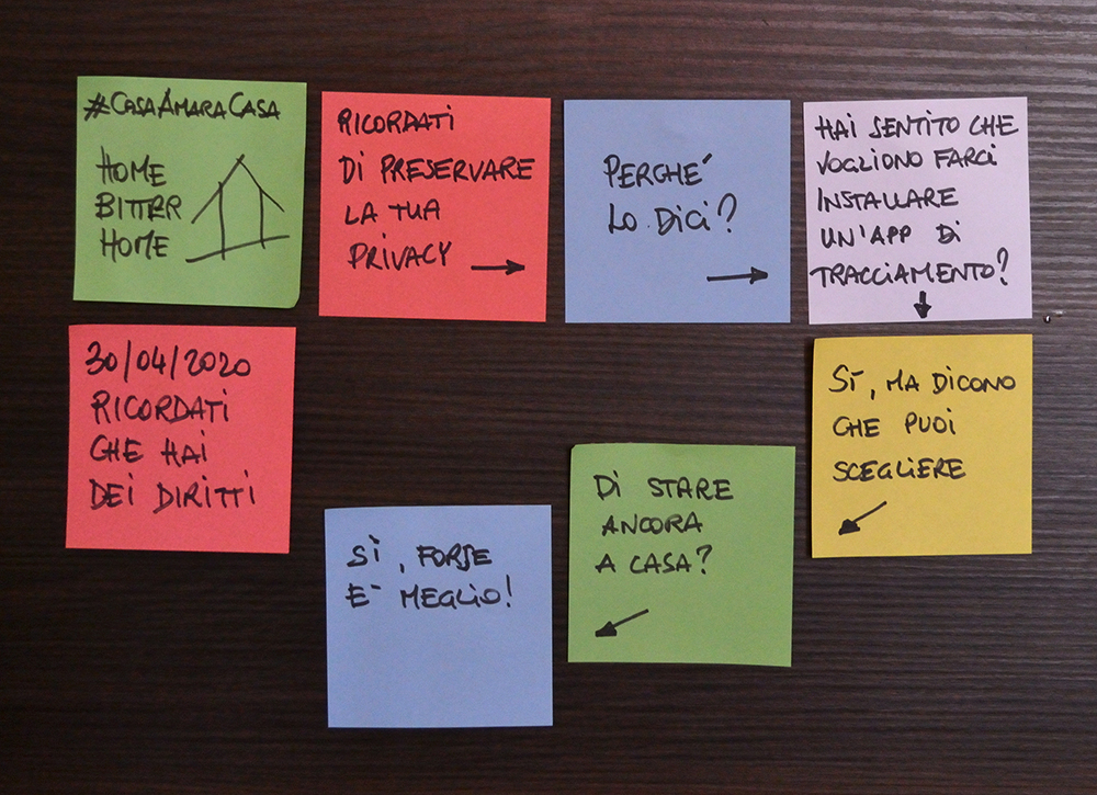 #Iorestoacasa con la mia coscienza: Ricordati di preservare la tua privacy