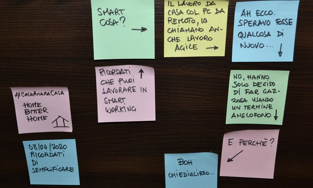 #Iorestoacasa con la mia coscienza: Ricordati di semplificare