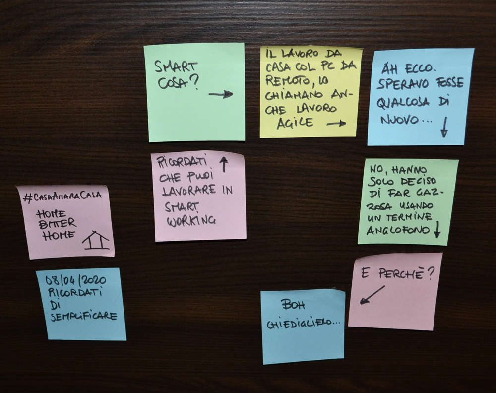 #Iorestoacasa con la mia coscienza: Ricordati di semplificare