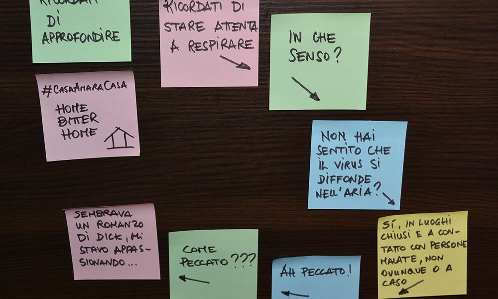 #Iorestoacasa con la mia coscienza: Ricordati di approfondire