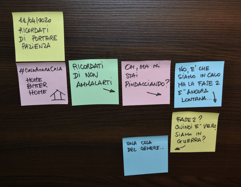 #Iorestoacasa con la mia coscienza: Ricordati di portare pazienza