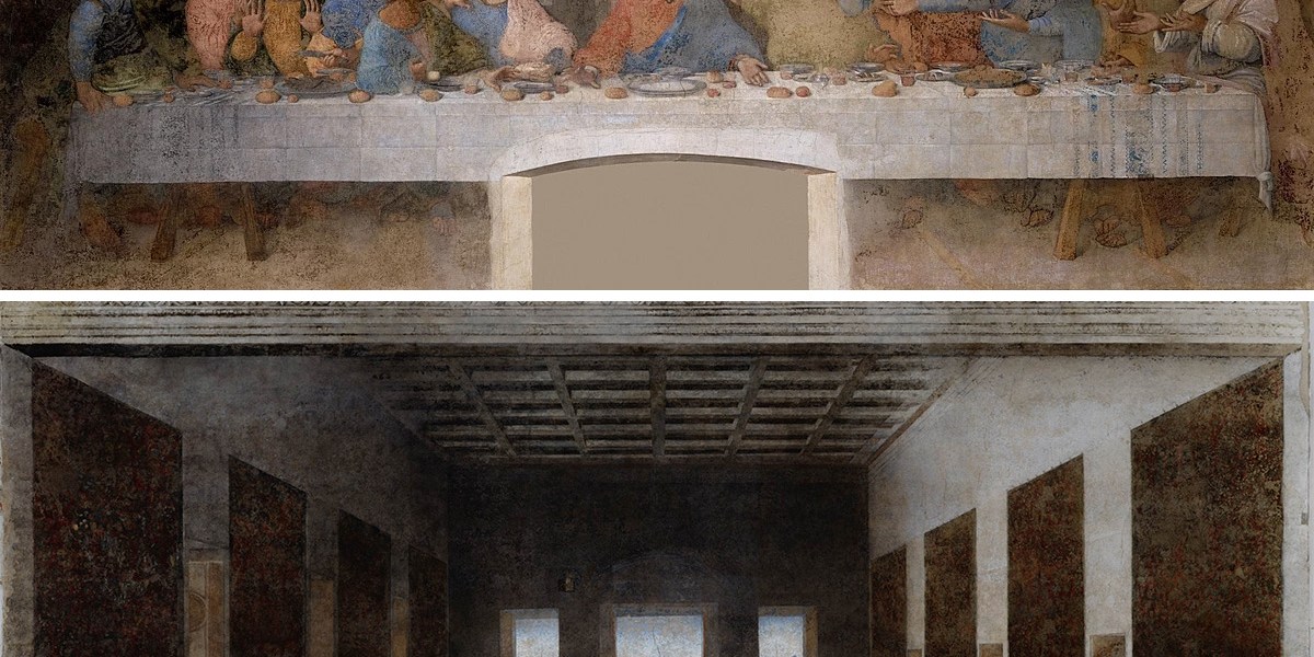 "L'ultima cena" di Leonardo da Vinci (1498) by José Manuel Ballester