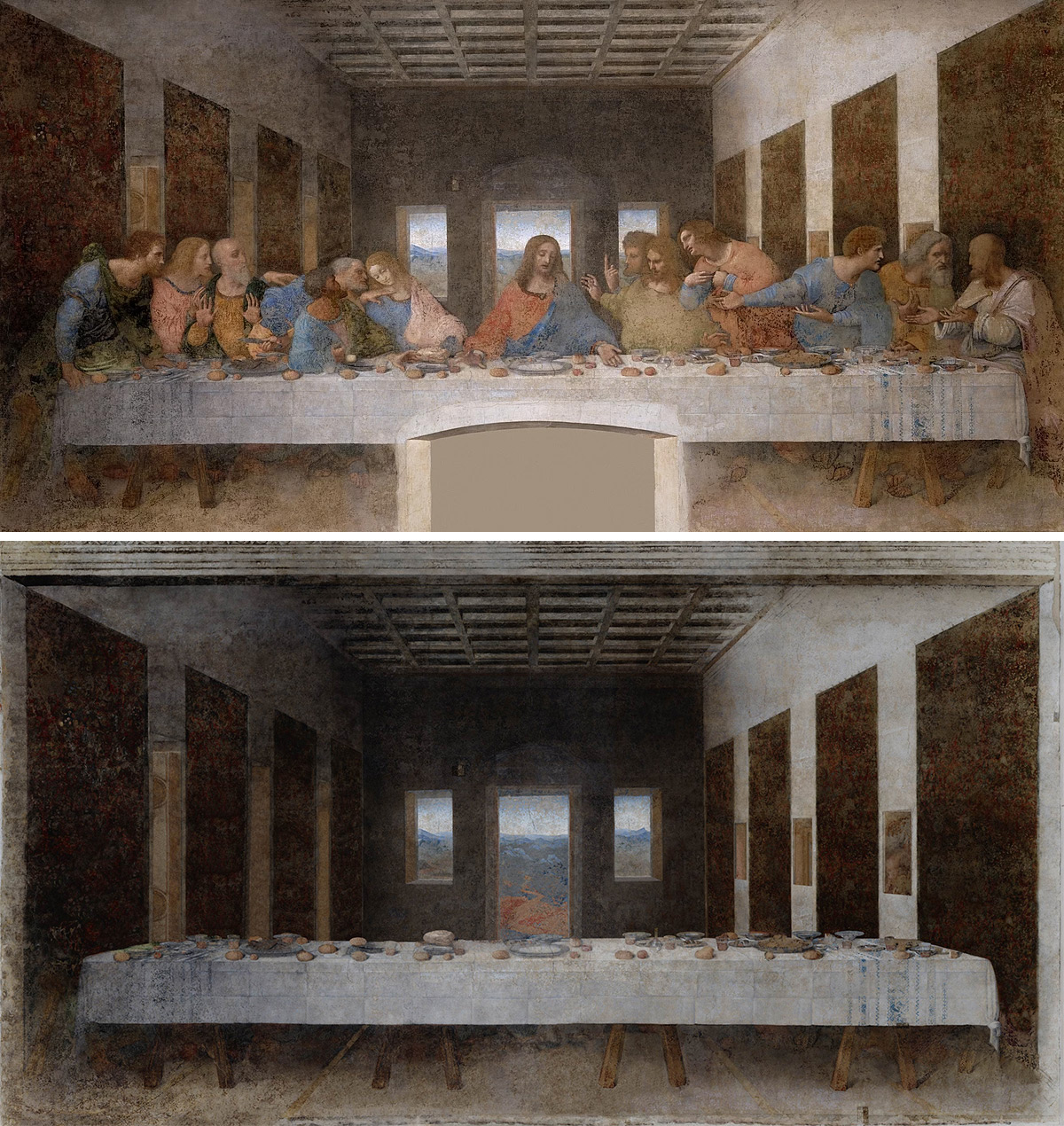 "L'ultima cena" di Leonardo da Vinci (1498) by José Manuel Ballester