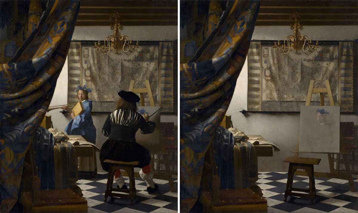 “L'Allegoria della pittura” di Jan Vermeer (1668) by José Manuel Ballester