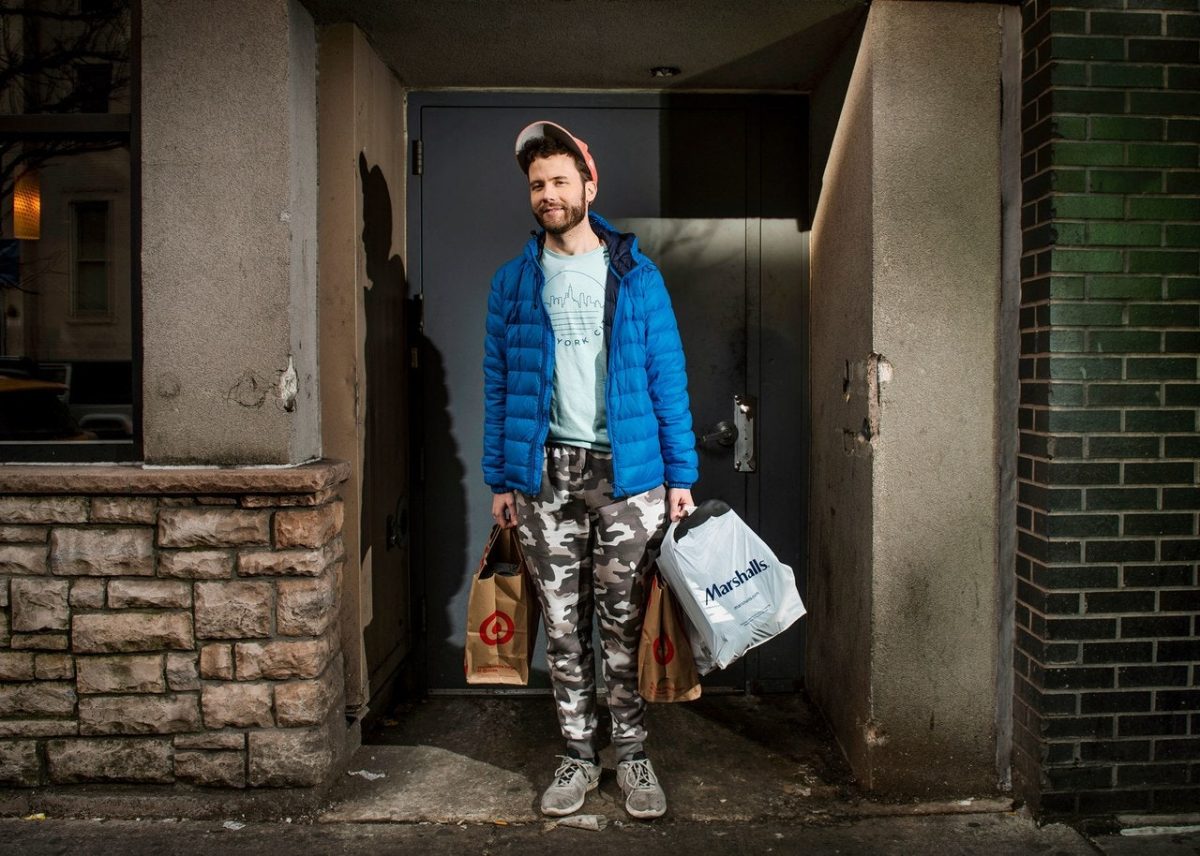 Justin Garbacz, trentenne, litigatore. Target, East Harlem. Fotografia di Dina Litovsky