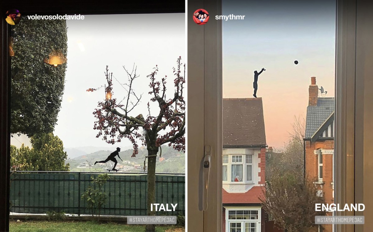 Pejac @ #stayarthomepejac, Madrid