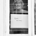 Exclusive -‘Words In The Window: Self Isolation And The Coronavirus’, Portrait Project , Brooklyn, New York, USA – 23 Mar 2020
