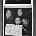 Exclusive -‘Words In The Window: Self Isolation And The Coronavirus’, Portrait Project , Brooklyn, New York, USA – 23 Mar 2020