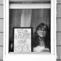 Exclusive -‘Words In The Window: Self Isolation And The Coronavirus’, Portrait Project , Brooklyn, New York, USA – 23 Mar 2020