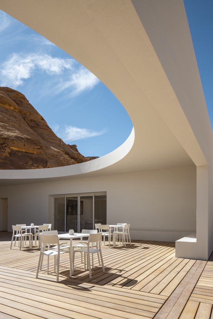 Desert X Al Ula Visitor Centre. Fotografia di Colin Robertson