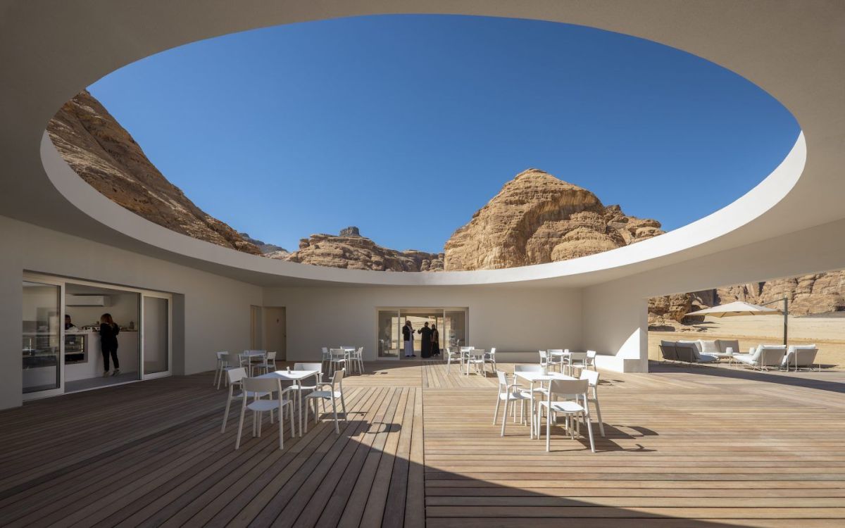 Desert X Al Ula Visitor Centre. Fotografia di Colin Robertson
