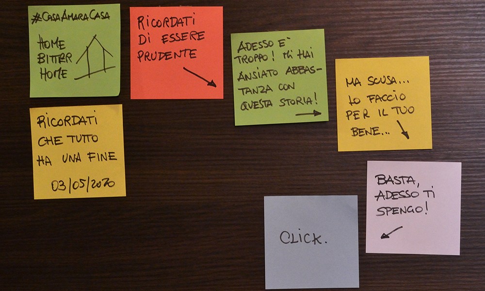 #Iorestoacasa con la mia coscienza: Ricordati che tutto ha una fine