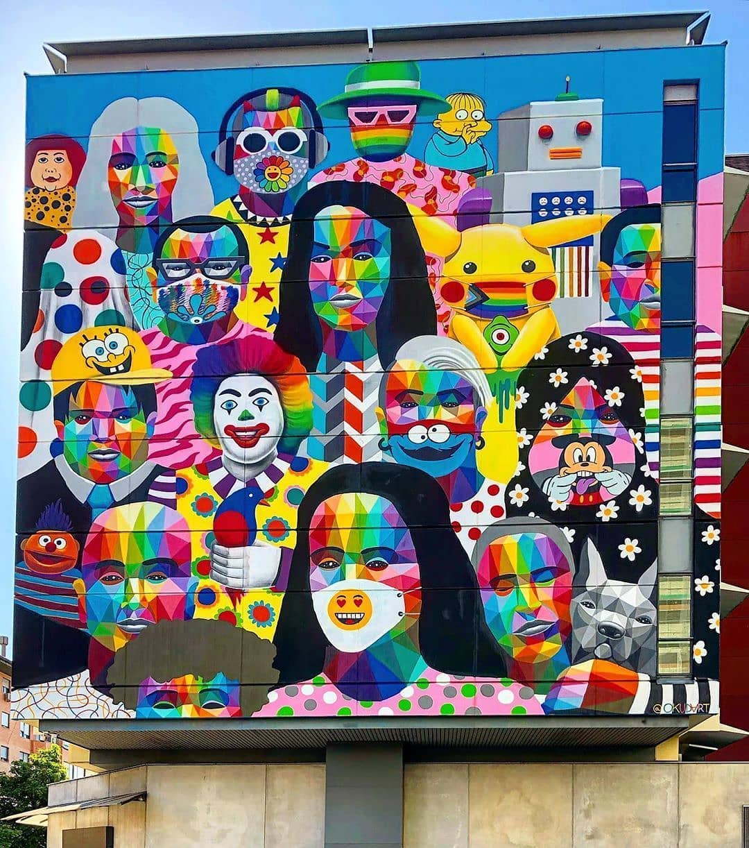 Okudart @ Madrid, Spain